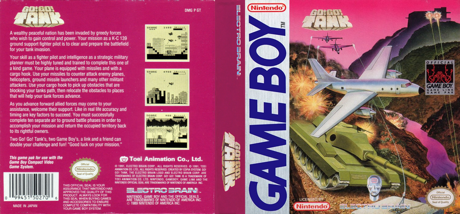 Go! Go! Tank — box-texture (US)