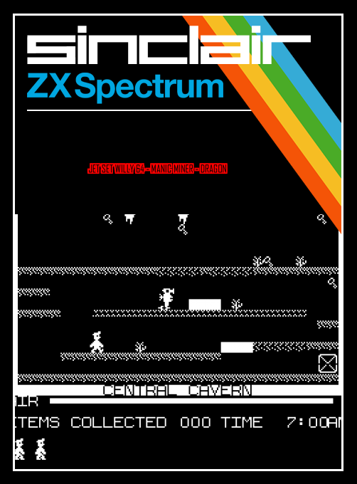 Jet Set Willy 64 - Manic Miner - Dragon box art