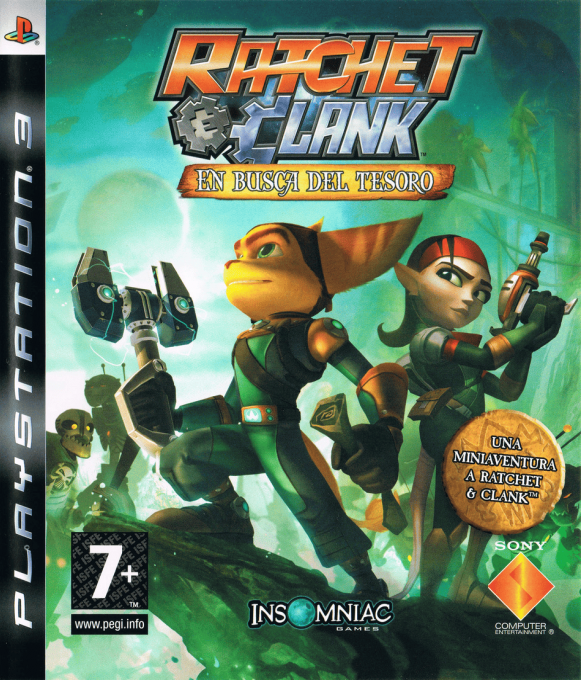 Ratchet & Clank - Quest for Booty — box-2D (SP)