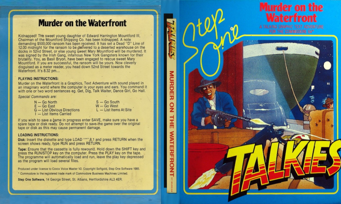 Murder on the Waterfront — box-texture (EU)