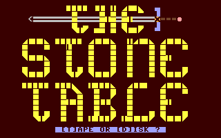The Stone Table — sstitle (WOR)