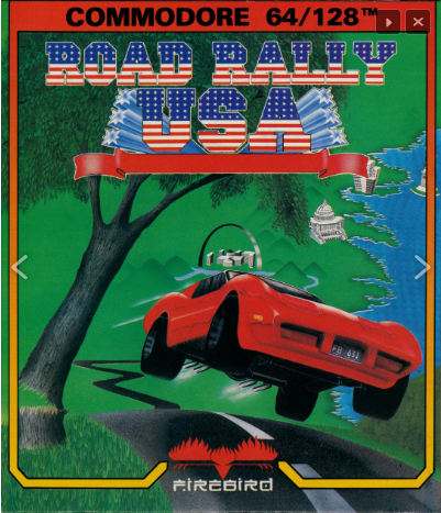 Road Rally U.S.A. box art