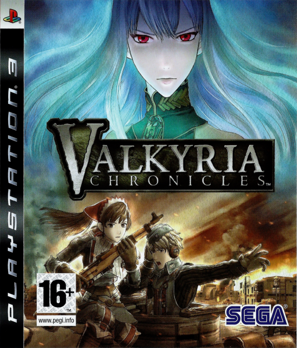 Senjou no Valkyria — box-2D (EU)