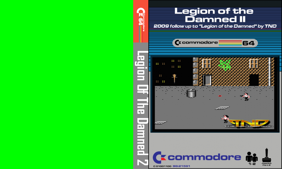 Legion of the Damned II — box-texture (CUS)