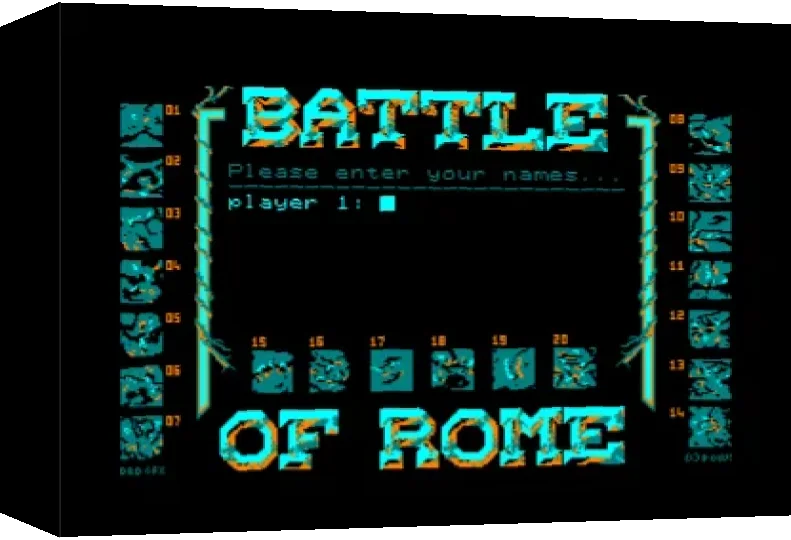 Battle Of Rome — box-3D (WOR)