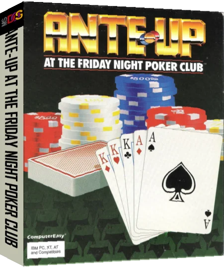Ante-up At The Friday Night Poker Club — box-3D (US)