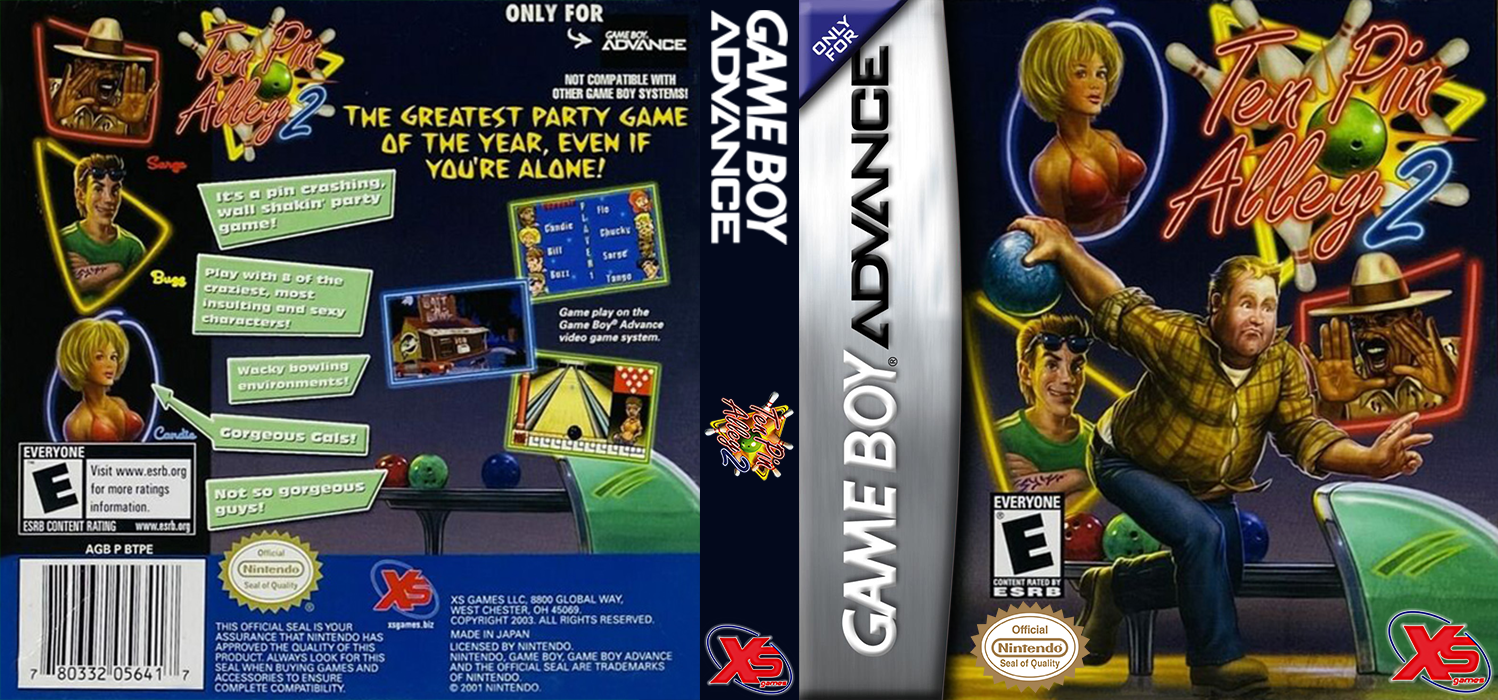 Ten Pin Alley 2 — box-texture (US)