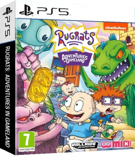 Rugrats: Adventures in Gameland — box-3D (US)