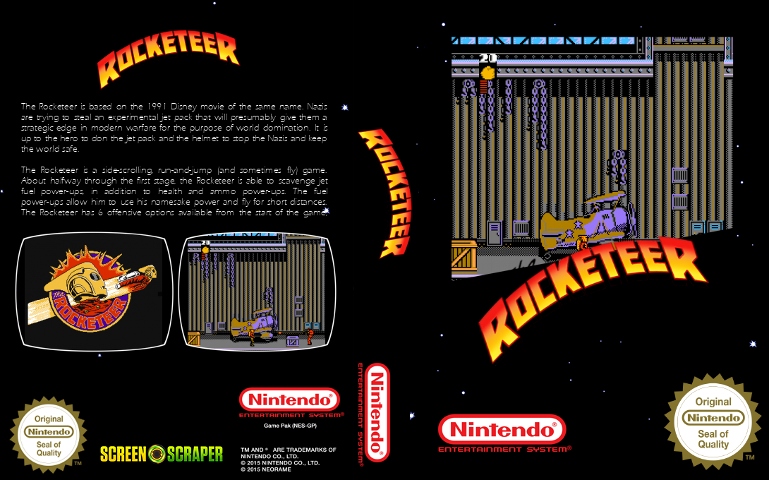 Rocketeer, The — box-texture (SS)