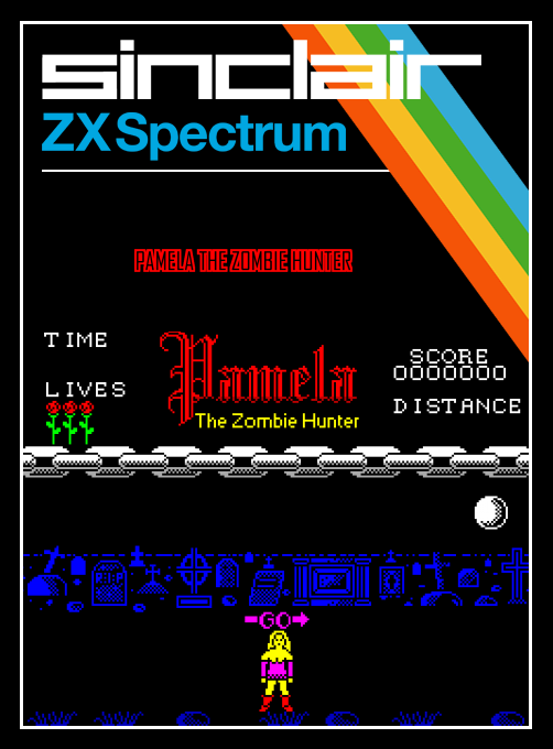 Pamela The Zombie Hunter box art