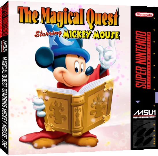 The Magical Quest Starring Mickey Mouse — box-3D (US)