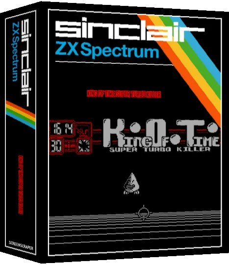 King Of Time Super Turbo Killer — box-3D (SS)
