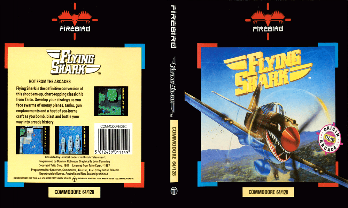 Flying Shark — box-texture (EU)
