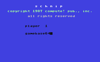 Schnip — sstitle (WOR)