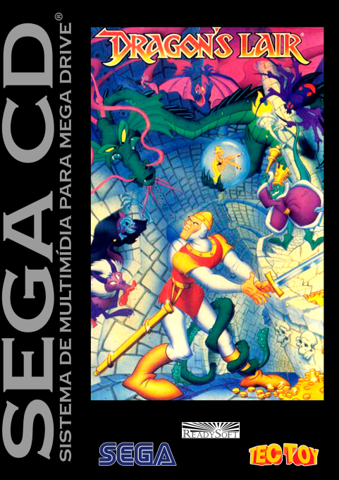 Dragon's Lair — box-2D (BR)