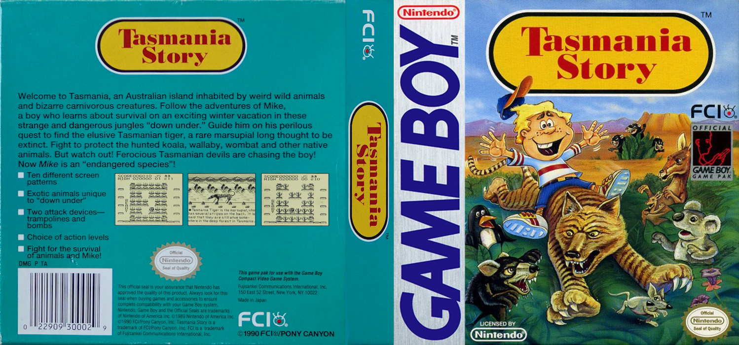 Tasmania Story — box-texture (US)