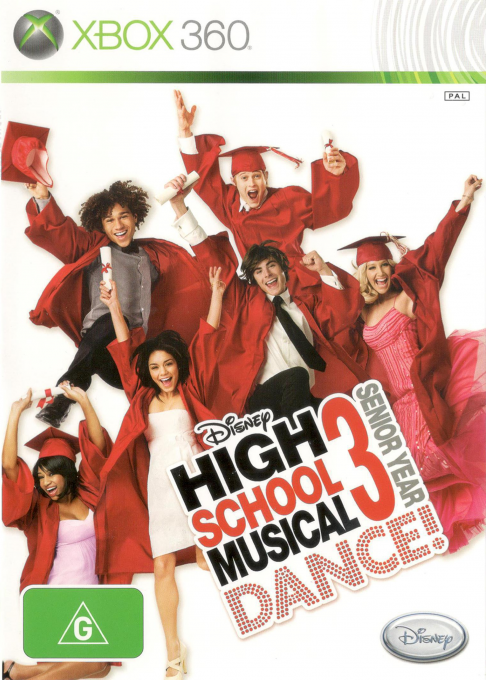 Disney High School Musical 3 - Senior Year Dance! box art