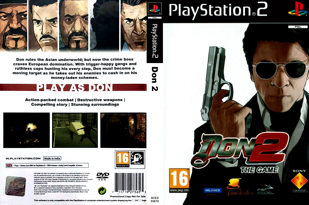Don 2 - The Game — box-texture (EU)