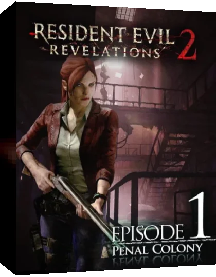 Resident Evil - Revelations 2 - Episode 01 - Penal Colony — box-3D (US)