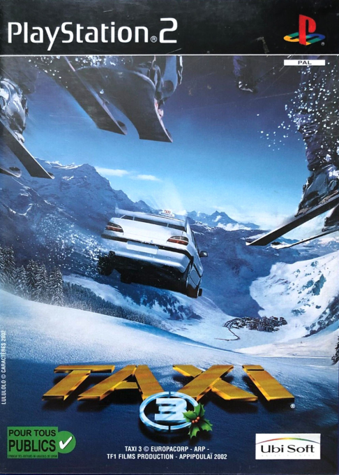 Taxi 3 box art