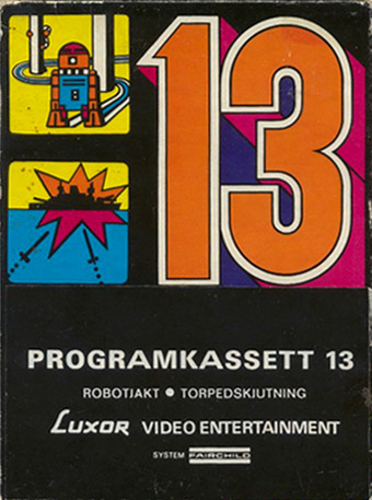 Videocart-13 - Robot War, Torpedo Alley — box-2D (SE)