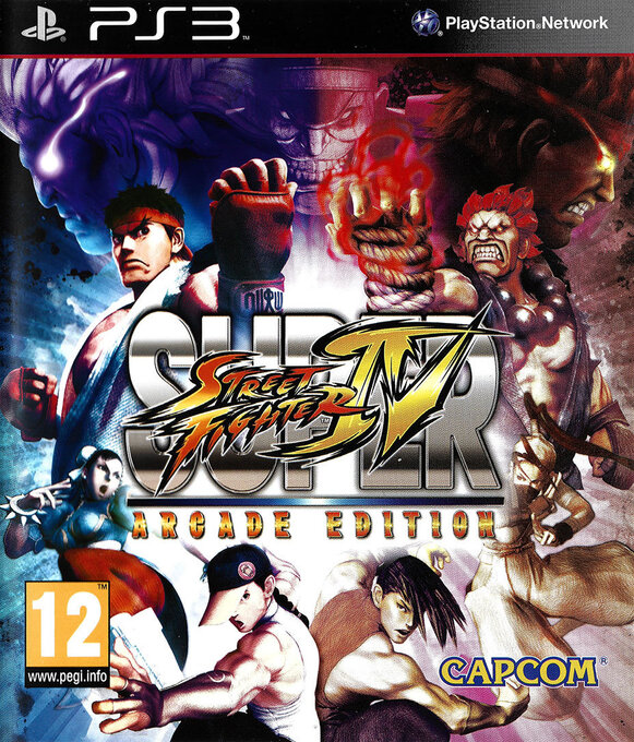 Super Street Fighter IV - Arcade Edition — box-2D (SP)