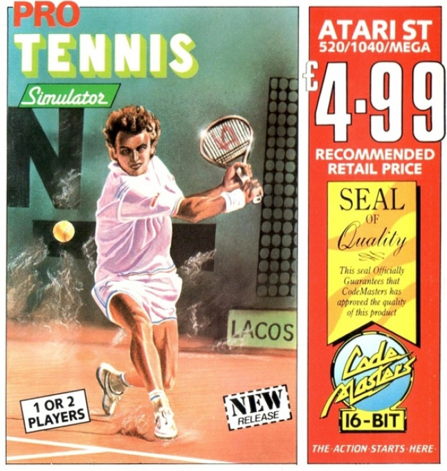 Pro Tennis Simulator box art
