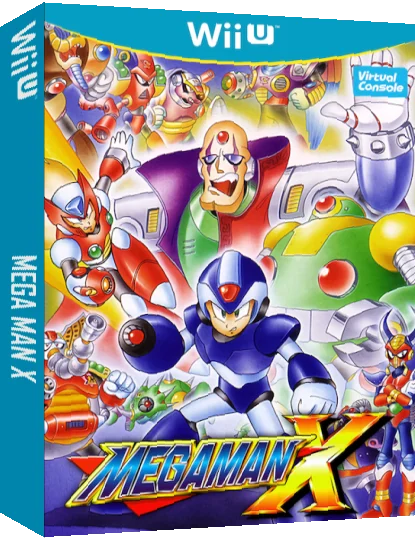 Mega Man X — box-3D (CUS)