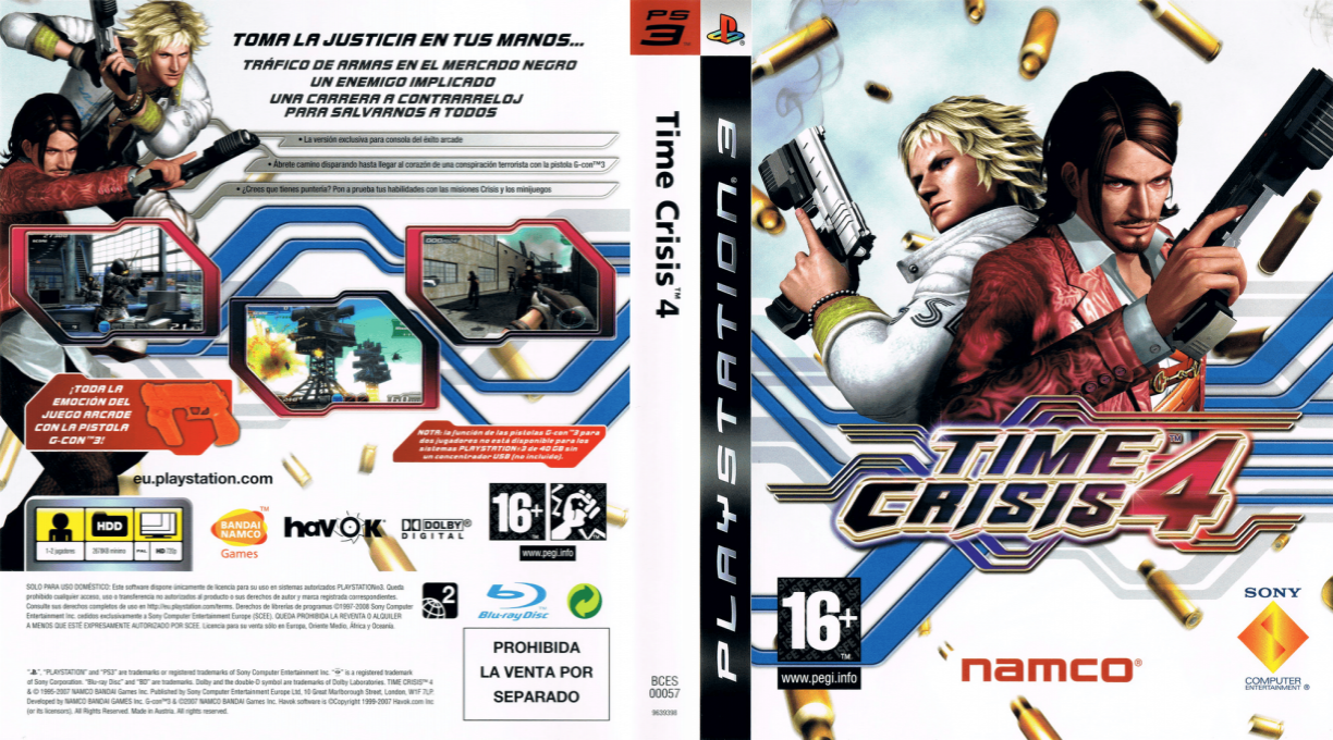 Time Crisis 4 — box-texture (SP)