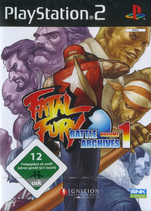 Fatal Fury - Battle Archives Volume 1 — box-2D (DE)