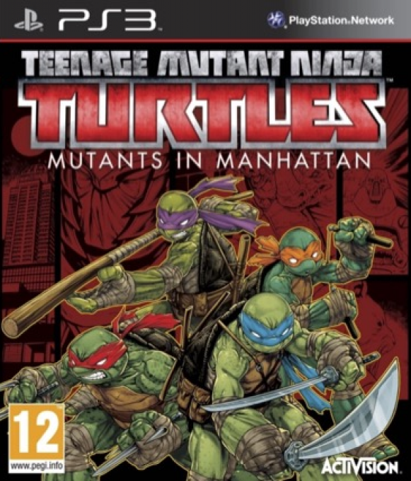 Teenage Mutant Ninja Turtles - Mutants in Manhattan box art