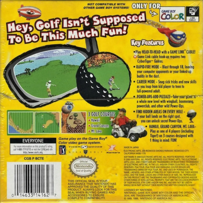 CyberTiger — box-2D-back (US)