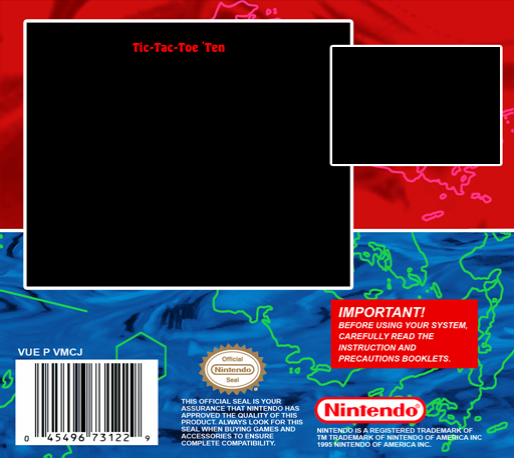Tic-Tac-Toe 'Ten — box-2D-back (SS)