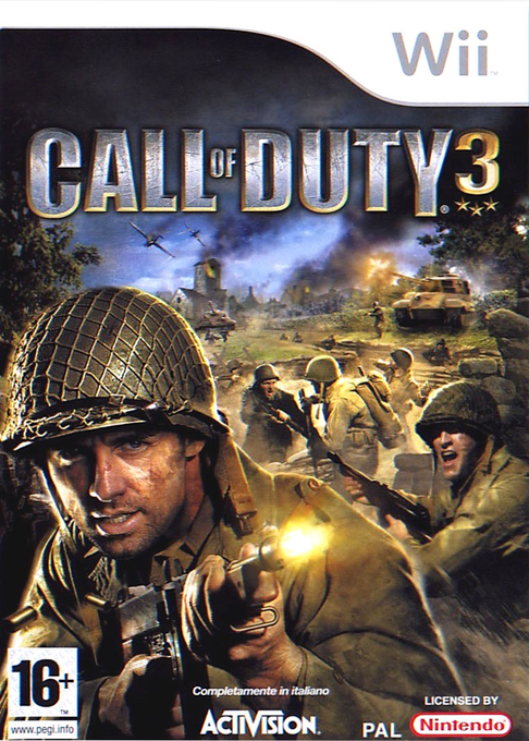 Call of Duty 3 — box-2D (IT)