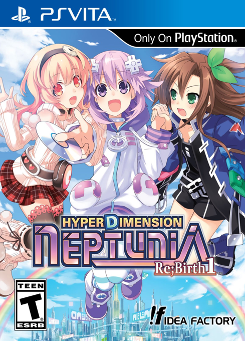 Hyperdimension Neptunia Re;Birth1 - Plutia Battle Entry License box art