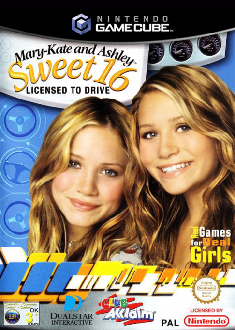 Mary-Kate and Ashley - Sweet 16 - Licensed to Drive — box-2D (EU)
