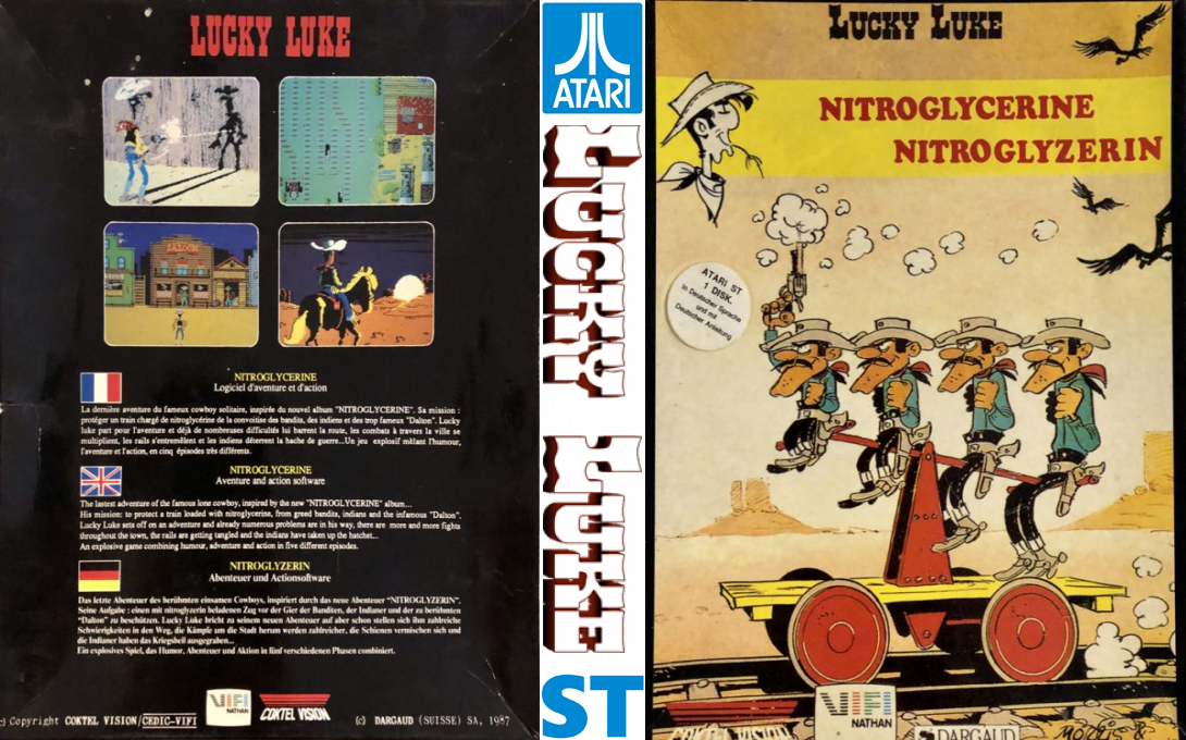 Lucky Luke - Nitroglycérine — box-texture (EU)