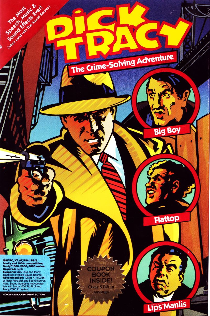 Dick Tracy - The Crime-solving Adventure box art