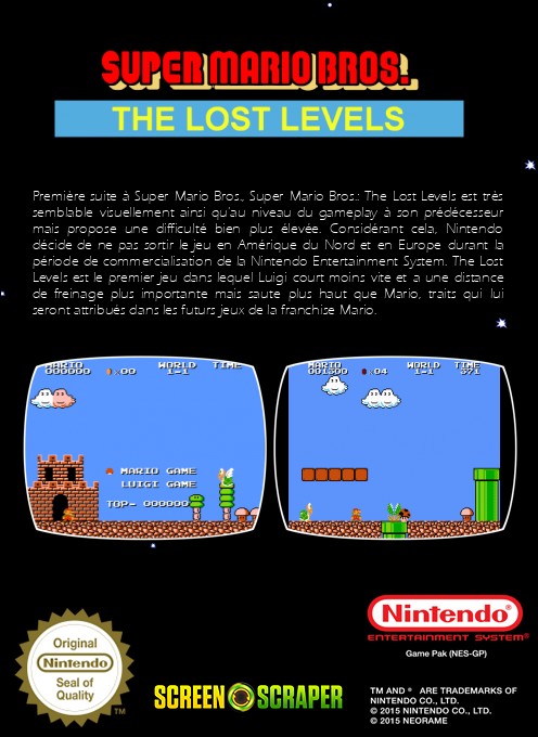 Super Mario Bros. - The Lost Levels — box-2D-back (SS)