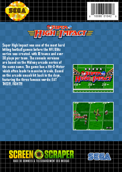 Super High Impact — box-2D-back (SS)