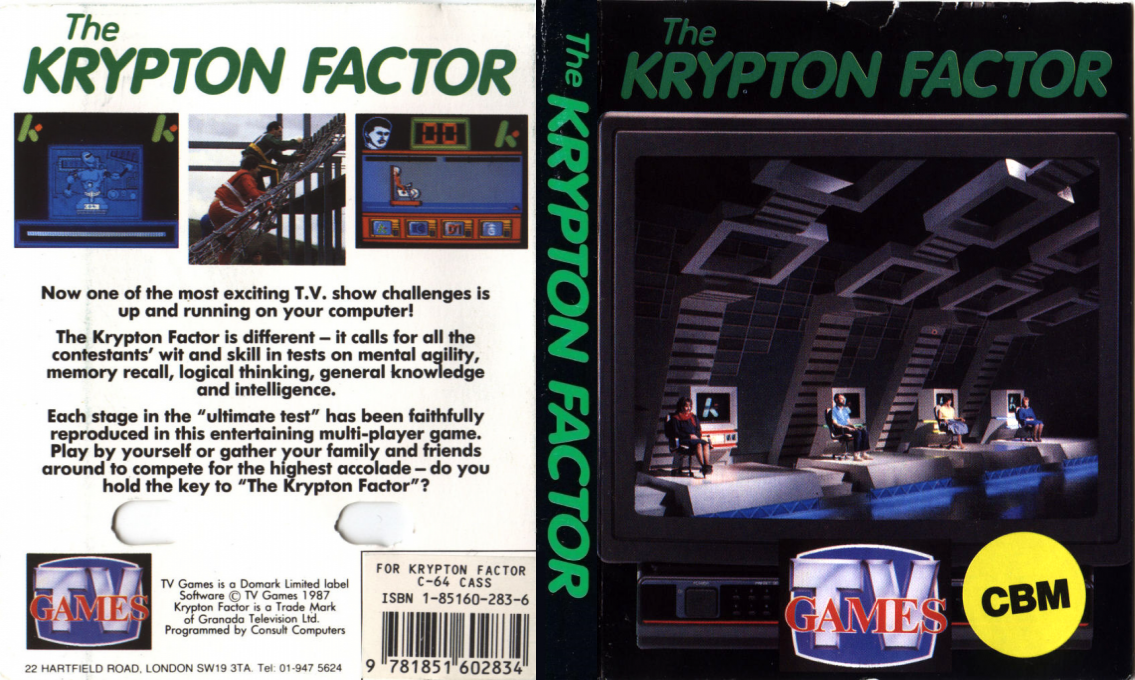Krypton Factor, The — box-texture (EU)