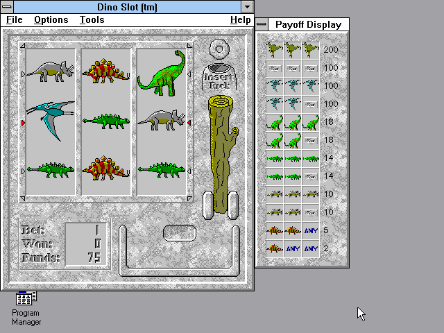 Dino Slot — sstitle (WOR)