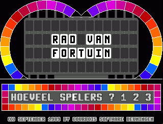 Rad Van Fortuin — sstitle (WOR)