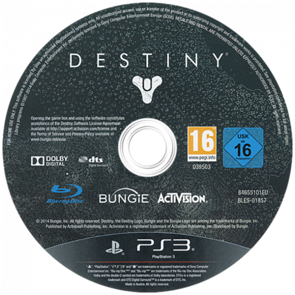 Destiny — support-2D (EU)