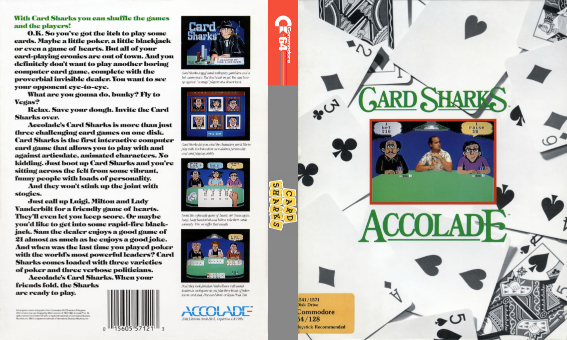 Card Sharks — box-texture (US)