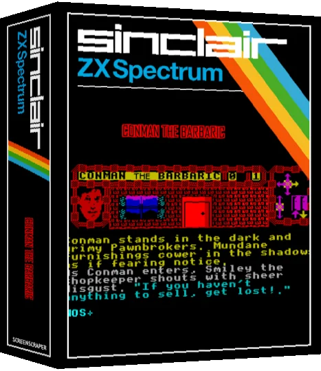 Conman the Barbaric — box-3D (SS)