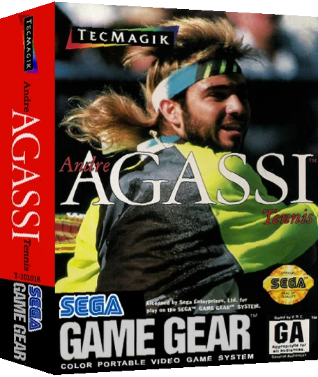 Andre Agassi Tennis — box-3D (US)