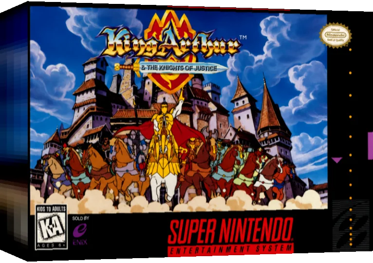 King Arthur & The Knights of Justice — box-3D (US)