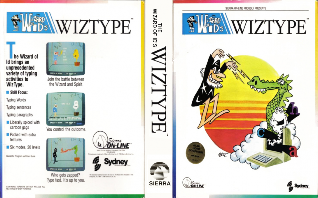 Wizard of Id's Wiztype — box-texture (US)