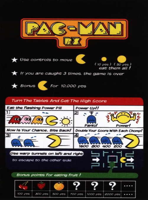 Pacman RX — box-2D-back (EU)